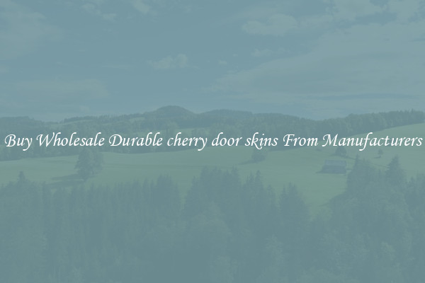 Buy Wholesale Durable cherry door skins From Manufacturers